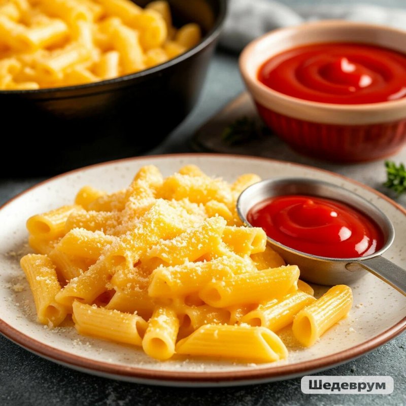 Макарошки с сыром