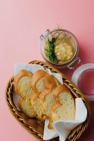 Куриный паштет с яблочным мармеладом